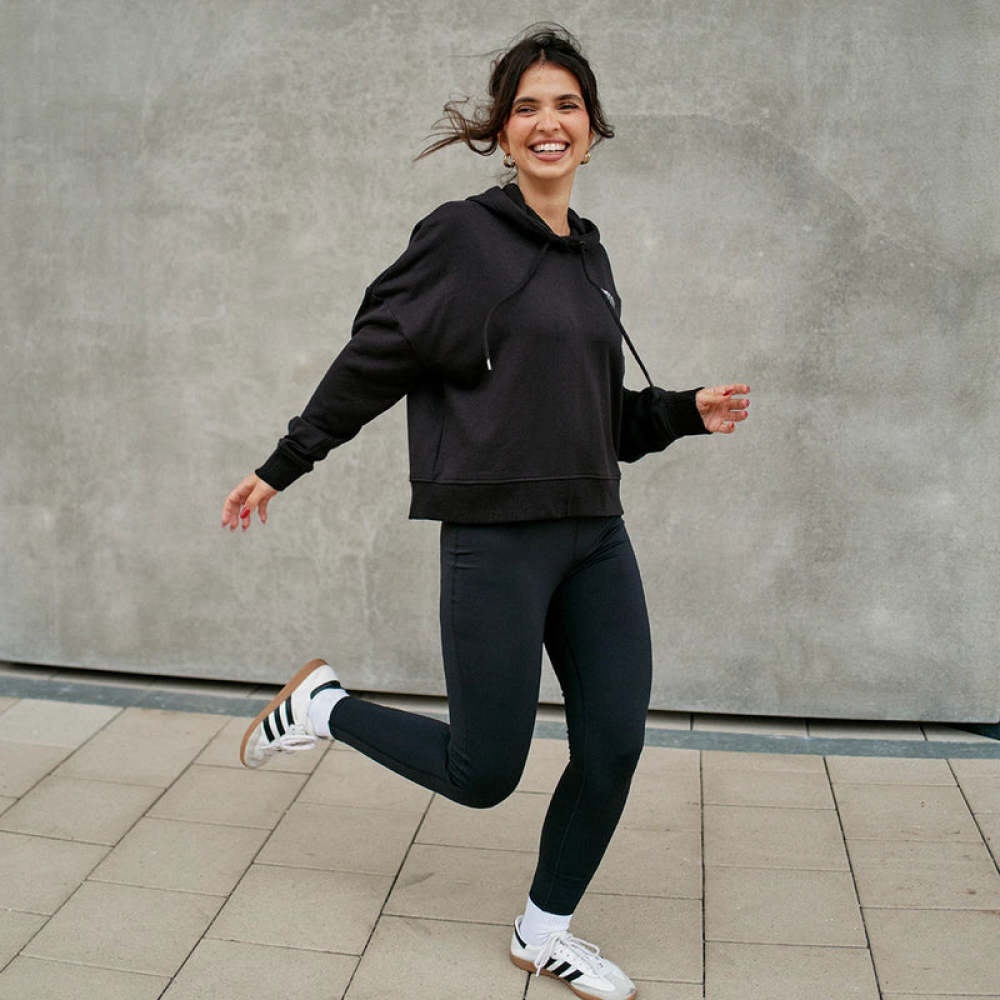 Thermoleggings Damen Schwarz