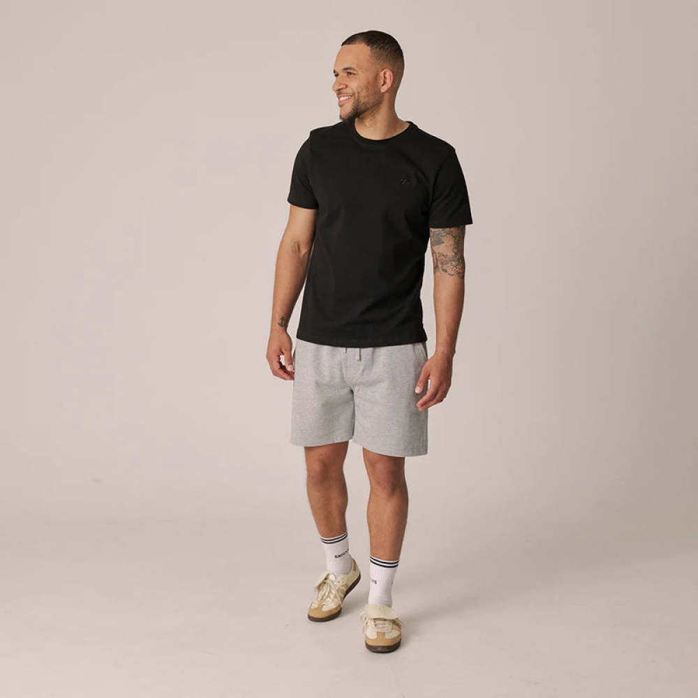 Basic T-Shirt Herren aus Bio-Baumwolle Schwarz