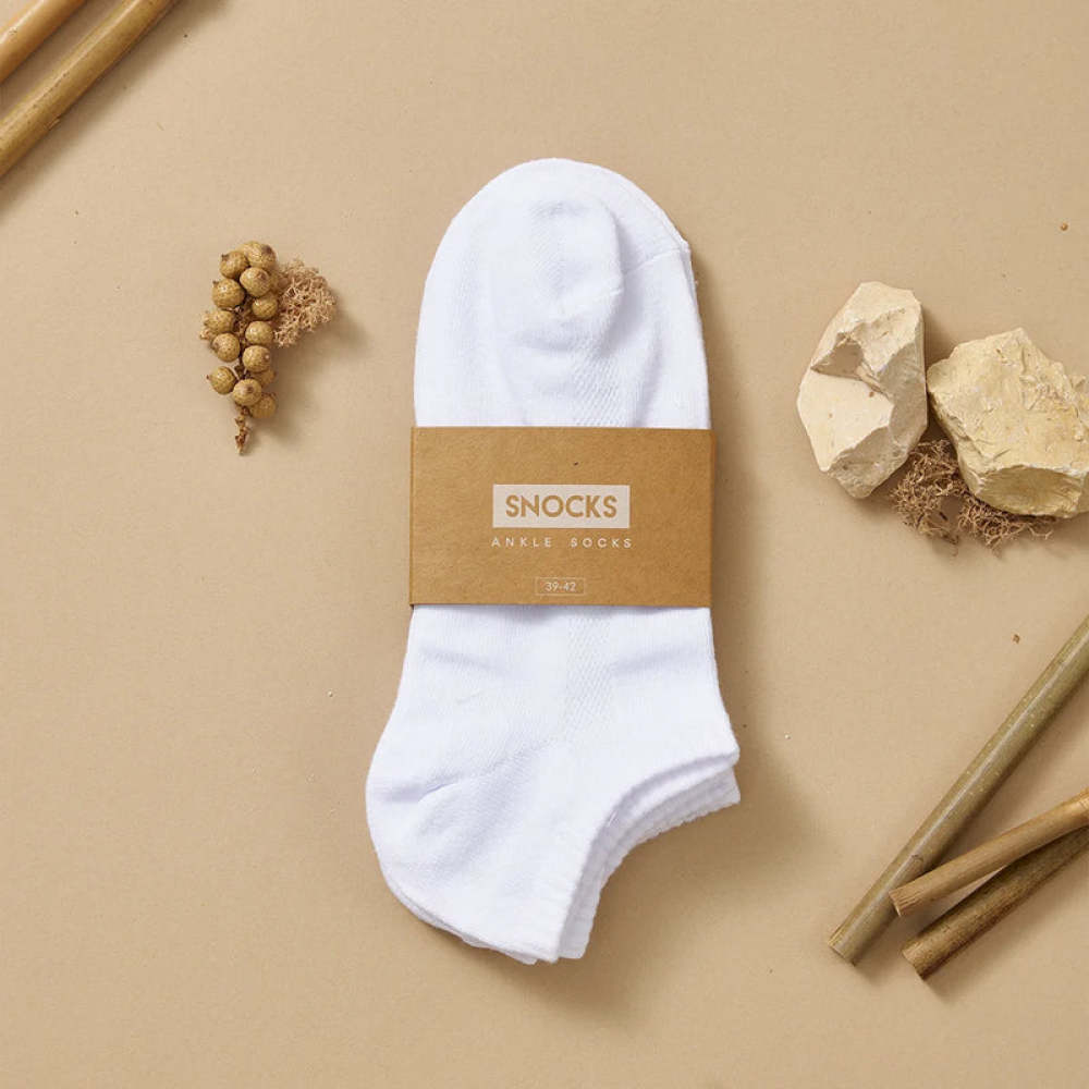 Premium Sneaker Socken aus Bambusviskose Grau