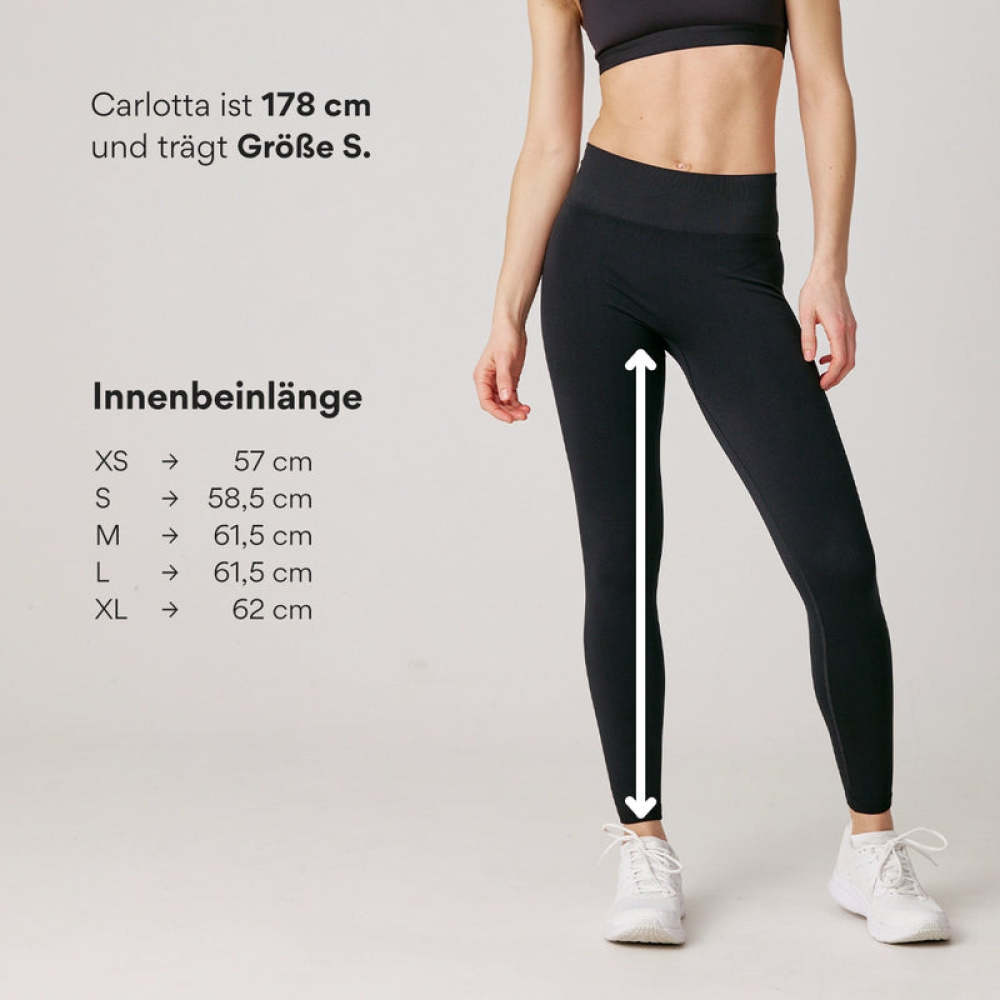 Booty Scrunch Leggings Damen Schwarz