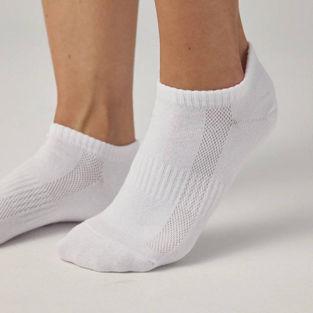 Premium Sneaker Socken aus Bambusviskose Grau