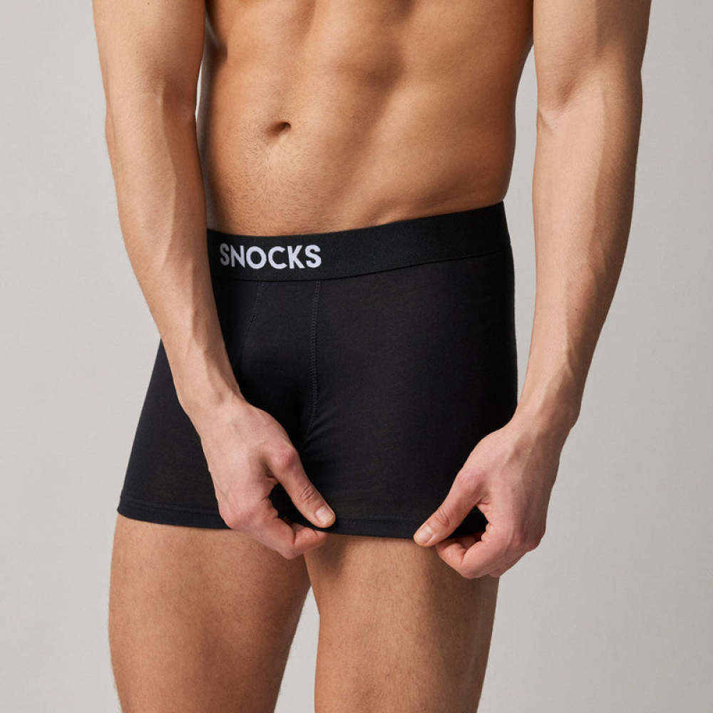 Boxershorts aus Bio-Baumwolle Mix (Schwarz/Grau/Hellgrau)