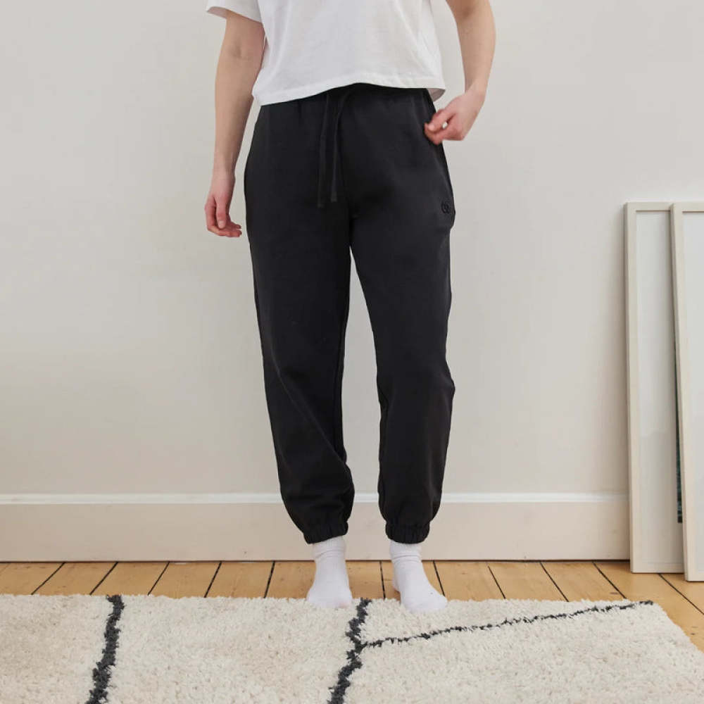Sweatpants Loose Fit Damen aus Bio-Baumwolle Weiß